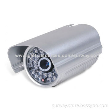 50m IR Distance Weather-proof IR Camera with 0.0013 Lux Minimum Illumination